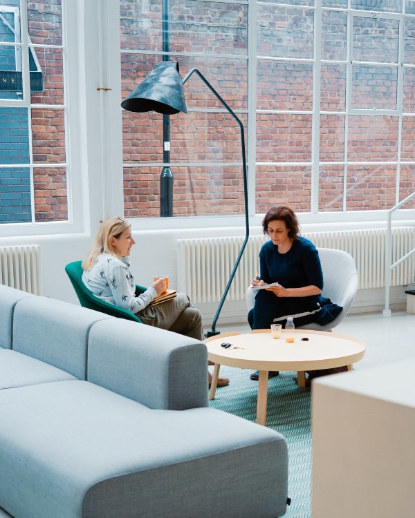 Students in a learning environment